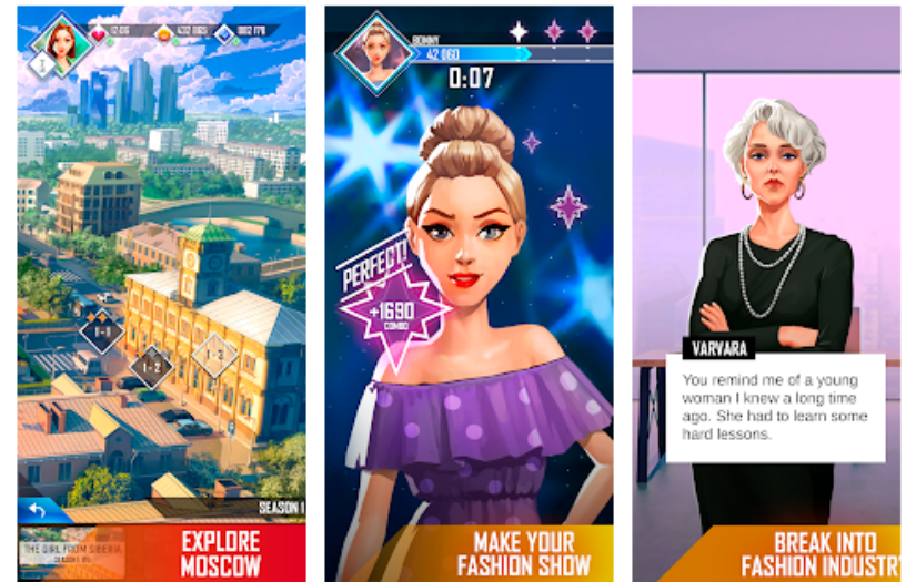 Fashion Stories: Dress Up Interactive Novels screenshot 1
